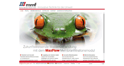 Desktop Screenshot of maxflow-gmbh.com